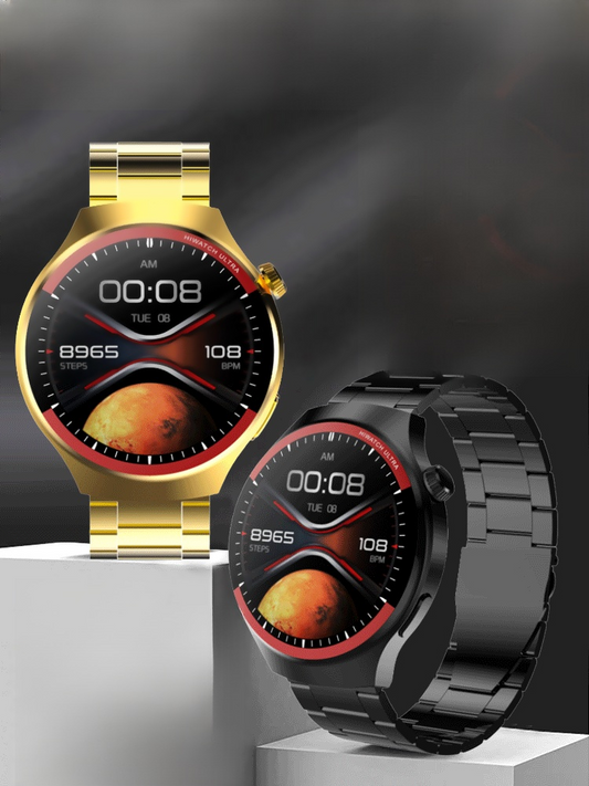 Space Exploration Round Screen Smart Watch